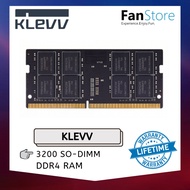 FANSTORE KLEVV DDR4 3200MHZ SO-DIMM Memoy Notebook RAM - 8GB / 16GB / 32GB