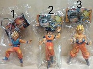 日版 七龍珠Z 超稀有絕版品 Dragon Ball 超2悟空 黑髮悟空 戰損超2悟空 大公仔鑰匙圈