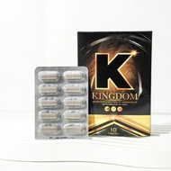 Kingdom คิงดอม ผลิตภัณฑ์เสริมอาหารผู้ชาย kingdom  10แคปซูล/กล่อง ของแท้ ไม่ระบุชื่อสินค้าหน้ากล่อง