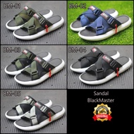 sandal pria santai casual olahraga blackmaster crn original - bm-05 39