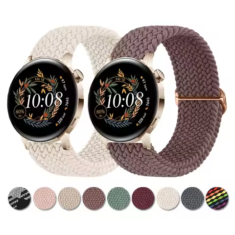 Elastic Weave Strap For Huawei Watch GT2 GT3 42mm 46mm Band For Huawei Watch GT2 Pro/GT 46mm 42mm/ W