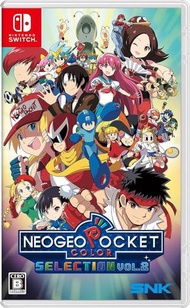 Switch NeoGeo Pocket Color Selection Vol. 2  Neo Geo 手提遊戲機精選合集 Vol. 2 英日文版