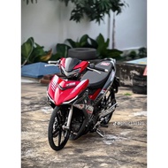 y15 V1 V2 MERAH GREY PURBA COVER SET TAMPAL SIAP STICKER
