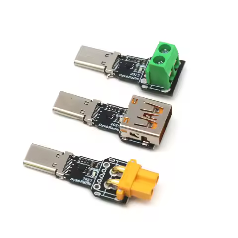140W PD3.1 TYPE-C USB PD Voltage Trigger Adapter 5V 9V 12V 15V 20V 28V Fast Charging Protocol Male U