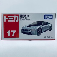 Tomica Toys BMW i8 Takara Tomy BMW i8 (Silver) "Tomica No. 17"