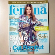 Majalah Femina 9 Mei 2009 - Cover Amber Chia - Jajanan Solo