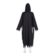 Horror Movie Scream 6 Cos Costume Halloween Performance Wear Funny Ghost Mask Cosplay Costume