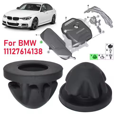 2X For BMW 1 2 3 4 5 6 7 Series X1 X3 X4 X5 X6 Engine Cover Trim Rubber Grommet Mount Bush F20 E88 E