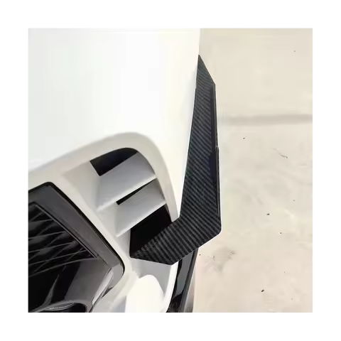 Car Carbon Fiber Front Bumper Lip Fin Splitter Spoiler Canard Sticker for Honda Civic 10TH Type-R 20