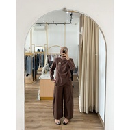 AGNES BLOUSE Women Blouse Women Korean Style Cute Blouse Flowy Blouse