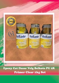 Epoxy Cat Dasar Velg Stainless Belkote PU 2K Primer Clear 1kg