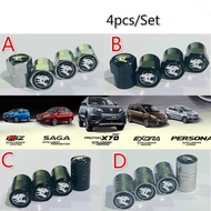 ZR  4pcs/Set  Proton Car Wheel Tire Tyre Valve Stem Air Caps Car Cover For X70 X50 SAGA Exora Iriz Persona Accessories