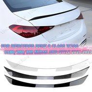 For Mercedes Benz C-Class W206 Car Rear Trunk Spoiler Wing C200 C260 C300 C43 C63 AMG Glossy Roof Sp