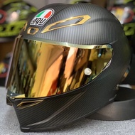 AGV Pista GP RR Matte Black Gold Motorcycle Full Face Helmet Riding Motocross Racing Motobike Helmet