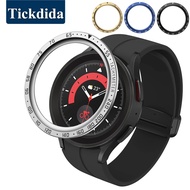 Metal Bezel Case for Samsung Galaxy Watch 5 Pro Watch 4 Classic 46mm 42mm SmartWatch Cover Anti-scra