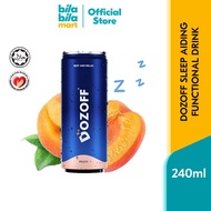 DOZOFF Sleep-Aiding Functional Drink Minuman Fungsi Bantuan Tidur 240ml (Peach Flavour)
