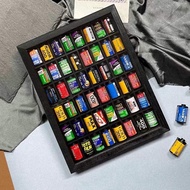 35mm Film Canister Display wooden Case Box