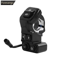 FOREVERGO 6-Pin Multi-function Button 4-in-1 Horn & Turn Signal Waterproof Switch for Kukirin G2 Pro