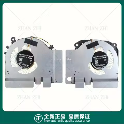 New CPU GPU Cooling Fan for Xiaomi MI 15.6 Game Notebook GTX 1060 6G 2019 RTX 2060 GTX 1660 Ti EG750