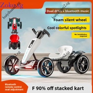 Children's Electric Go-Kart, Suitable For Adults And Babies, Toy Car For Kids, Four-Wheel Vehicle, F