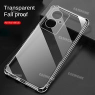 Vivo Y78 5G 2023 Airbag Clear Phone Case For Vivo Y78 5G Y78 5G VivoY78 Y 78 78Y 5G 2023 Silicone Ca