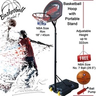 PORTABLE BASKETBALL HOOP F - RIM BOLA BASKET RING OUTDOOR INDOOR NBA