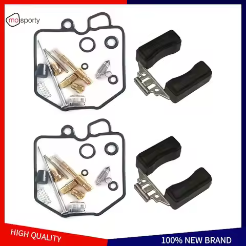 Motorcycle Carburetor Card Repair Kit with Floats Gasket Needle Valve for Honda CX500 CX500C CX500D 