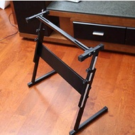 【ส่งจากกรุงเทพฯ 】piano sit เก้าอี้คีย์บอร์ด เก้าอี้เปียโน แบบพับได้ ขาทรง X ปรับระดับได้ เปียโน คีย์