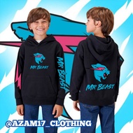 Hoodie Sweater Jacket Kids Mr Beast Youtuber Mister Beast Boys Girls Clothing