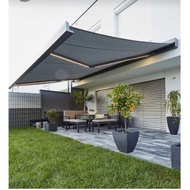 Canopy Awning Gulung Otomatis manus / Kanopi Kain / Kanopi Lipat