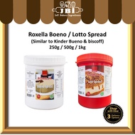 ROXELLA Boeno / Loto Spread 250g 500g 1kg Biscoff Kinder Bueno