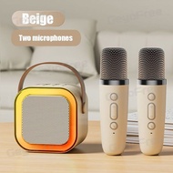 Wireless Karaoke Speaker With Home KTV Karaoke Machine RGB Light Portable Mini Bluetooth Speaker
