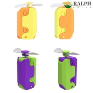 RALPH Handheld Fan, Mini Electric USB Input Mini Fan, Heat Relieving Tool Multifunctional Portable USB Input Radish Mini Fan Summer