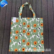 New Finnish Flower Bag M Brand Womens Single Shoulder Canvas Bag Large Capacity Eco-friendly Shoppin