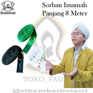 IMAMAH LENGTH 8 METERS WHITE IMAMAH 8 METERS IMAMAH 8 METERS CHEAPEST IMAMAH TURBAN 8 METERS LENGTH 