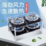 Penyejuk Penghala dengan Pendirian Kipas 5V Kotak Atas Set USB Jalur Lebar Wayarles Modem Optik Saru