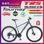 TRS STOUT 005 27 SPEED SHIMANO ALTUS 2725 27.5" MOUNTAIN BIKE COME WITH FREE GIFT