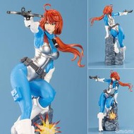 【秋葉猿】正日版5月預購 壽屋限定配色 G.I. JOE 美少女 特種部隊 史嘉蕾 藍 1/7 PVC 完成品