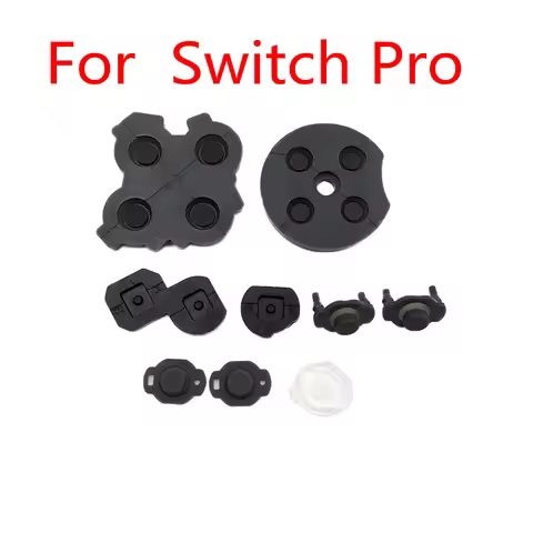 1-10pcs Conductive Rubber Pad Button For NS Switch Pro Controller For NS Pro Controller Silicon Butt