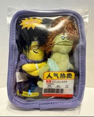正版授權 SpongeBob SquarePants Bikini Bottom Buddies 海綿寶寶 比奇堡的居民 打工人的三省吾身 懷疑魚拼盤零錢包 公仔 掛飾 吊飾 KC