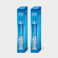 SodaStream 425g 二氧化碳全新旋轉鋼瓶 (2入組)