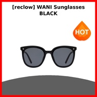 [reclow] WANI Sunglasses BLACK / Korean Sunglasses / Oversized Cat-Eye / 100% Genuine by reclow