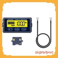 Battery Tester 8V-120V 50A Coulomb Meter Capacity Indicator Lithium Ion Detector Coulomb Meter Voltm