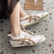 Onitsuka Tiger Tiger Shoes Mexico 66 Women's Leather Sneakers Men's Running Shoes Unisex Casual Sports Walking Jogging Shoe