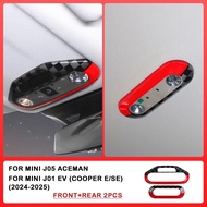 Car Interior Roof Reading Light Frame Stickers For Mini Cooper E SE J01 EV J05 Aceman 2024 2025 Roof