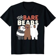 Cn Cartoon Animation We Bare Bears We Bare Bears We Bare Bears Three Cheap Guest Pattern Printed Men 100% Cotton Round Neck Short Sleeve T-Shirt