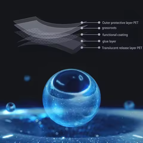 1 Roll Car Window Tint Film 50cmX3m Glass Sticker 1/5/15/25/35/50 Percent Black Car Window Foils Tin