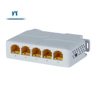 Gigabit PoE Extender 802.3af/At/Bt 5 Port PoE Repeater Vlan Extend Additional 100m(328ft) of Power a