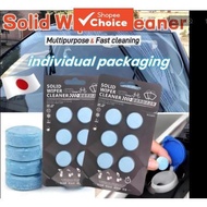 Car Windshield Glass Concentrated Washer Tablets Car Effervescent Washer Fluid Wiper Glass Solid Cle