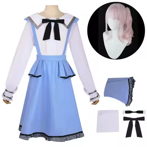 Akiyama Mizuki Cosplay Costume Wig Anime Project Sekai Colorful Stage! At 25:00 In Nightcord Hallowe
